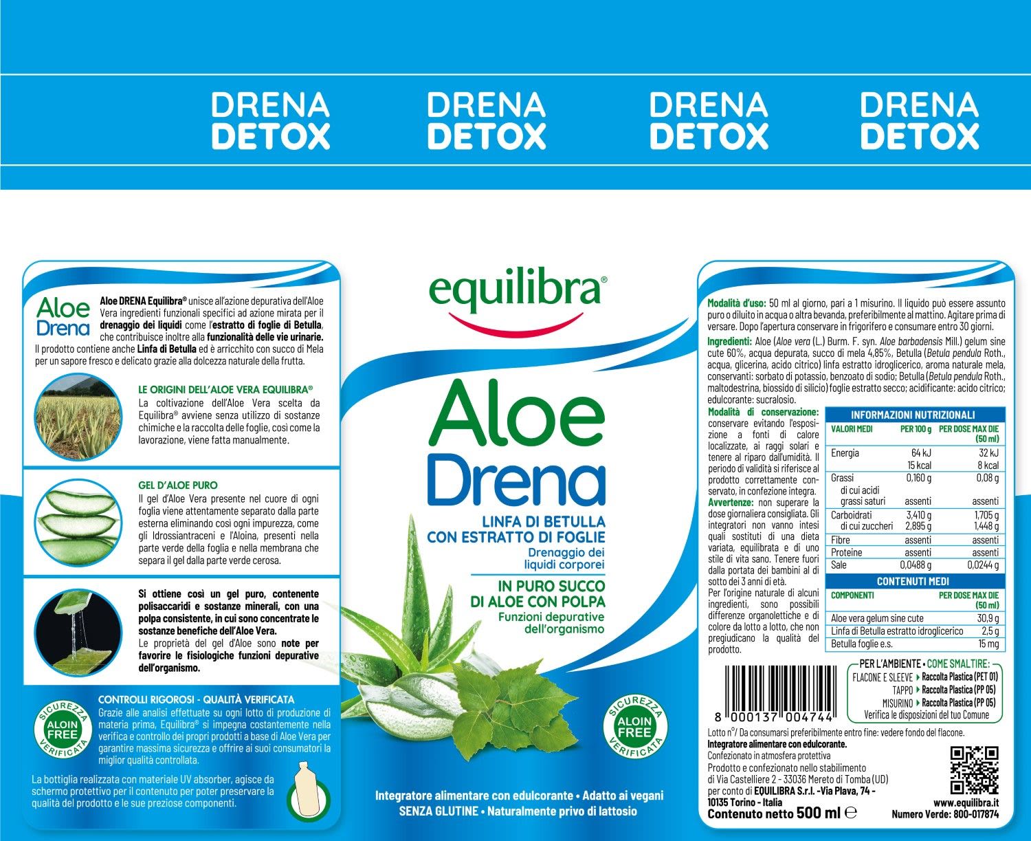 983001456 - Equilibra Aloe Vera Drena Integratore drenante 500ml - 4739278_5.jpg