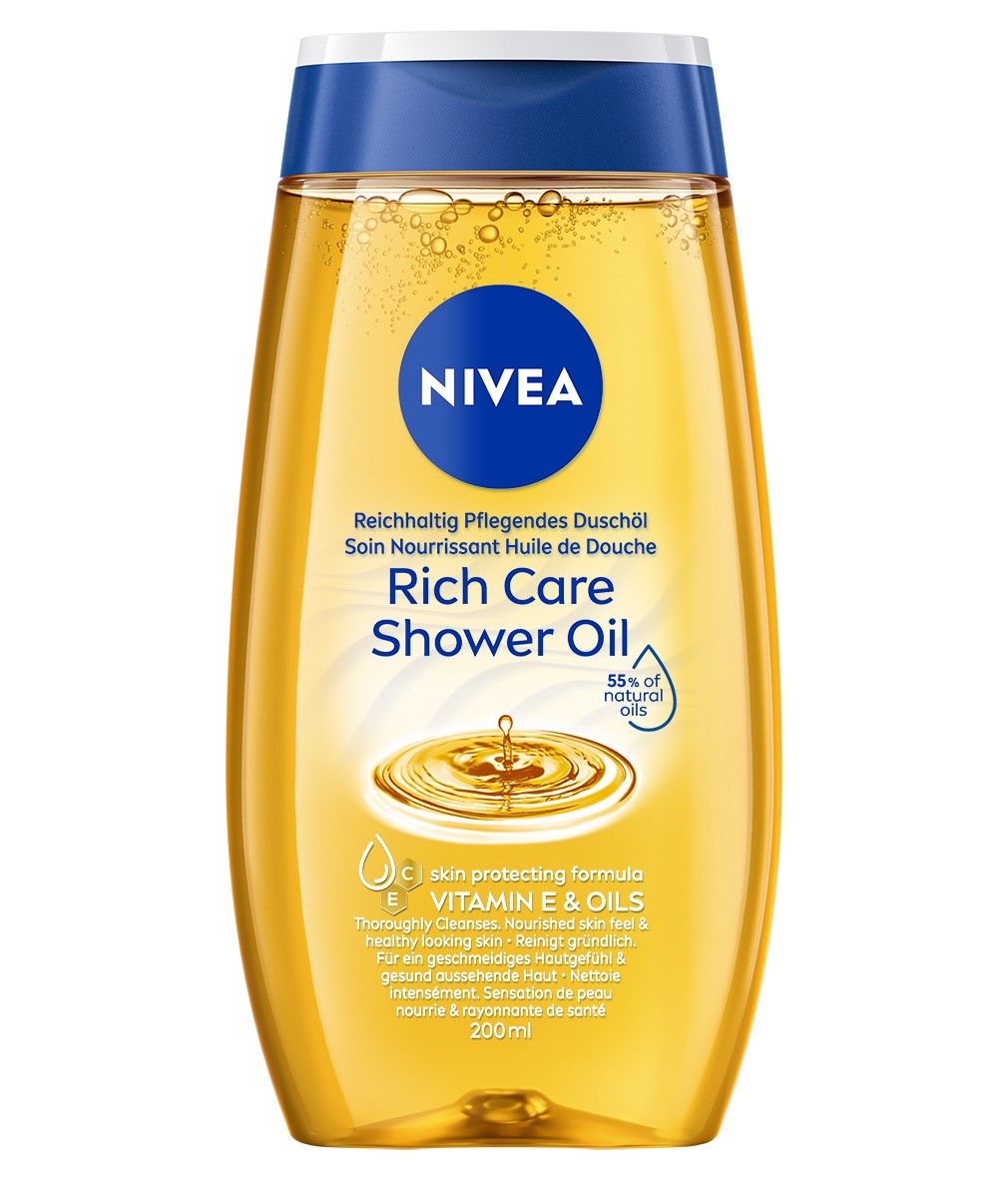 Nivea Doccia Olio Detersione corpo Oli Naturali 200ml