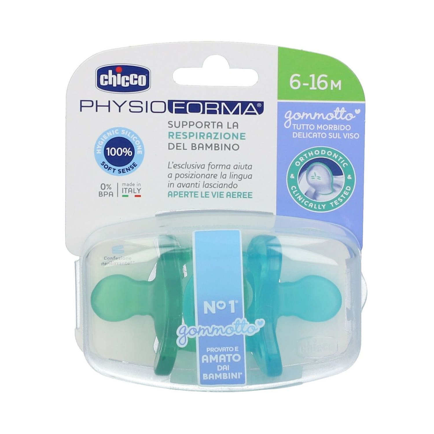 image - 987921119 - Succhietto in silicone azzurro per bambini da 6 a 16 mesi, progettato per il comfort e la sicurezza del bambino. - 4816298_2.jpg