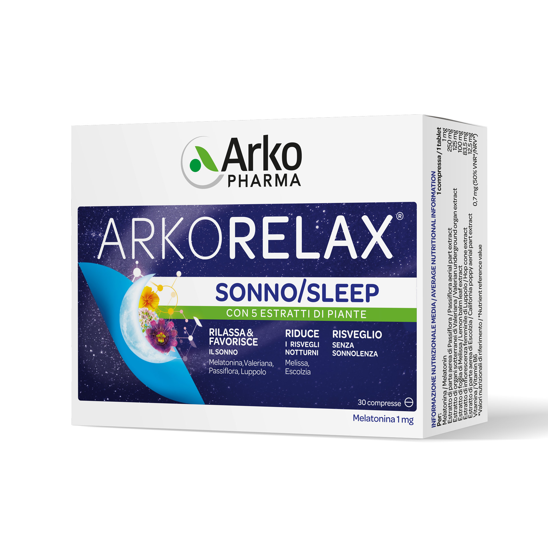 Arkorelax Sonno 30 Capsule