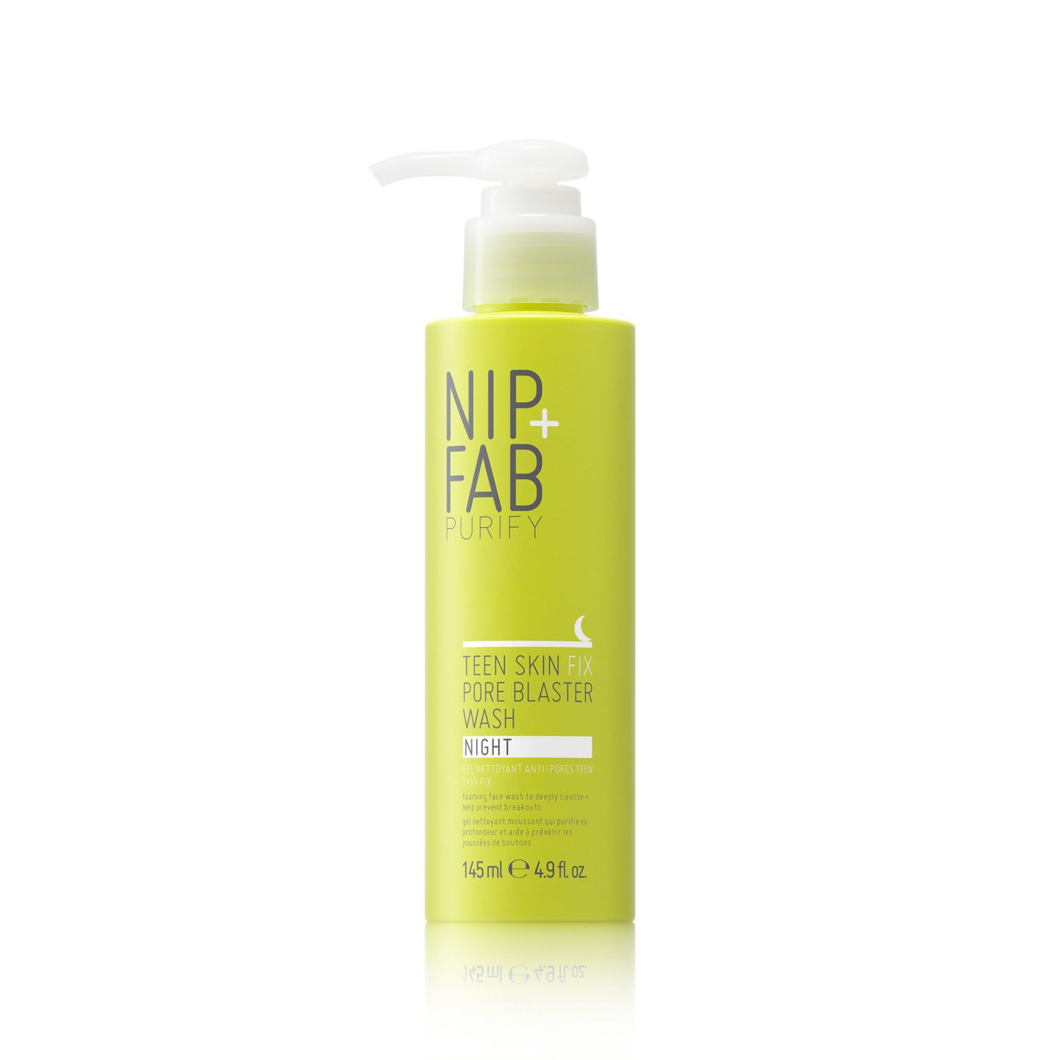 Nip+fab Purify Teen Skin Fix Pore Blaster Wash Night 145ml