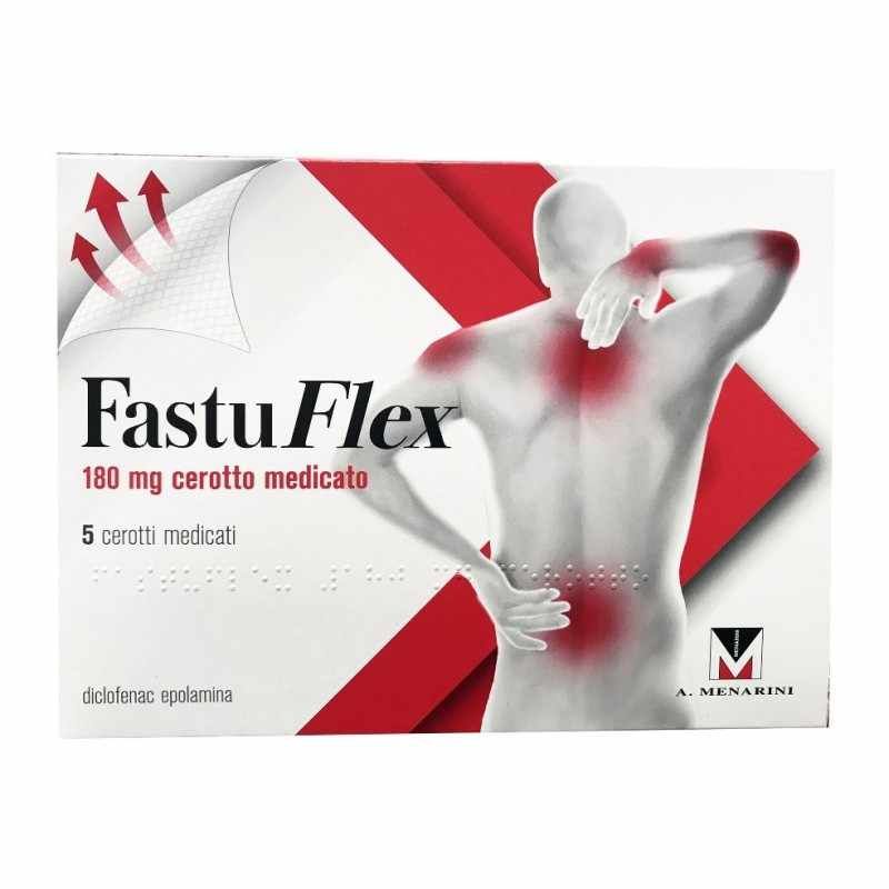 Fastuflex 180mg Cerotti Medicati 5 Pezzi