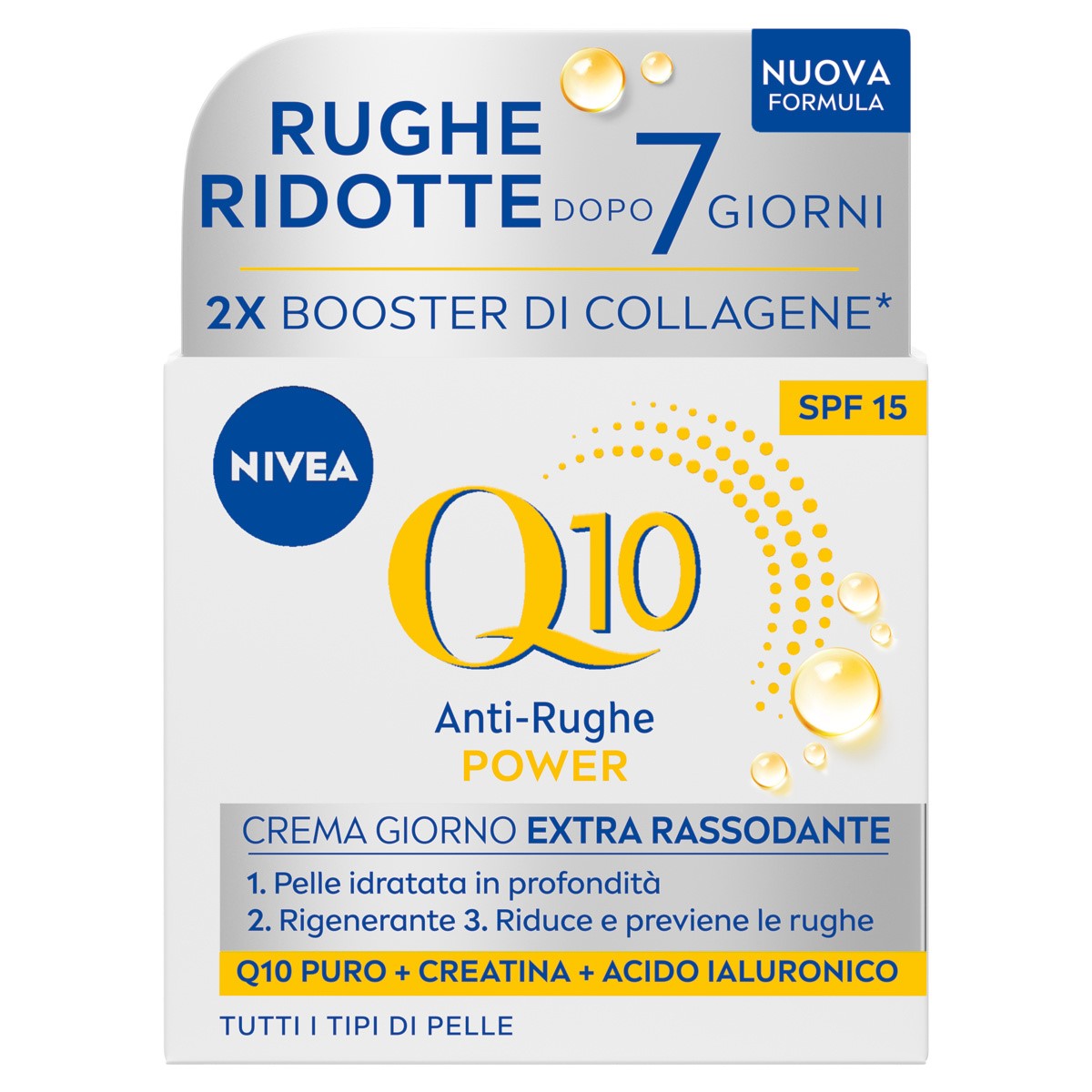 Nivea Q10 Power Contro le rughe Crema Giorno Rassodante SPF 15 50ml