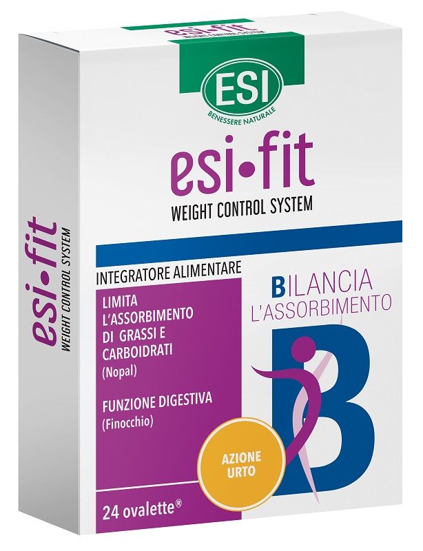 Esi Fit Bilancia Azione Urto Integratore Assorbimento 24 Ovalette