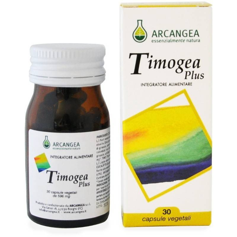 Timogea Plus Integratore 30 Capsule Vegetali