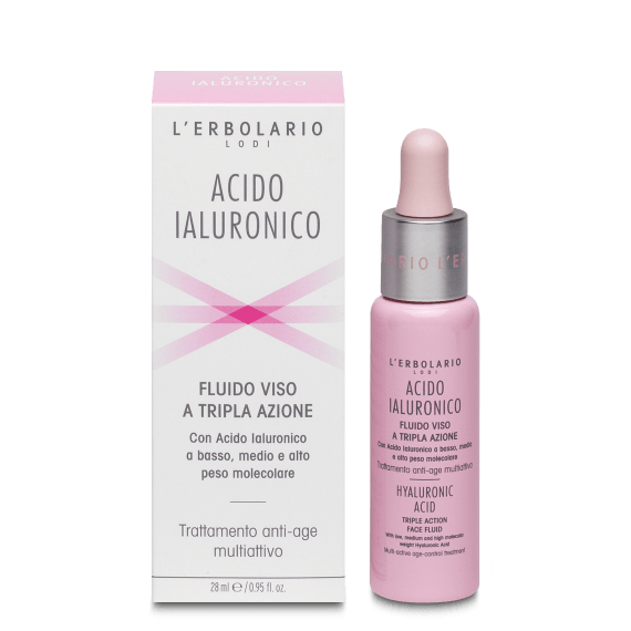 L'erbolario Fluido Viso Acido Ialuronico Tripla Azione 28ml