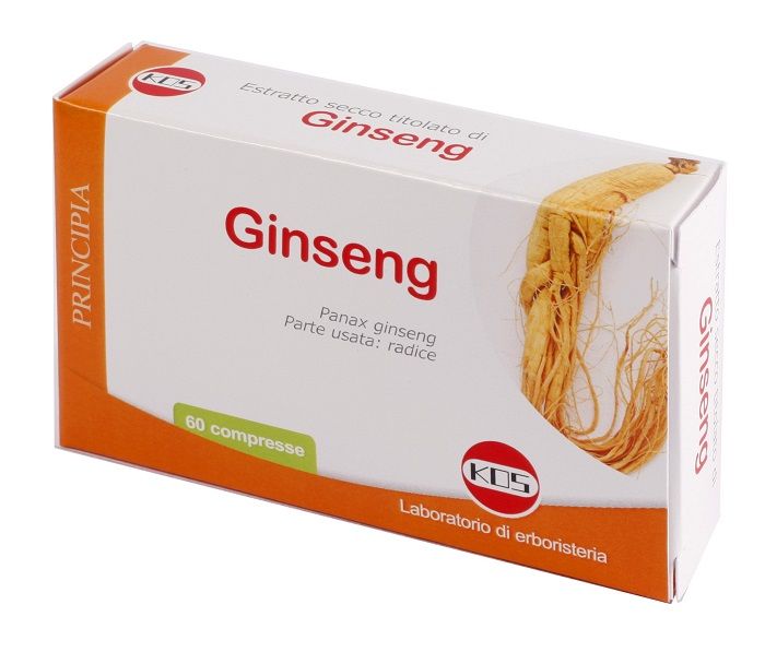 Ginseng Estratto Secco Integratore Tonificante 60 Compresse