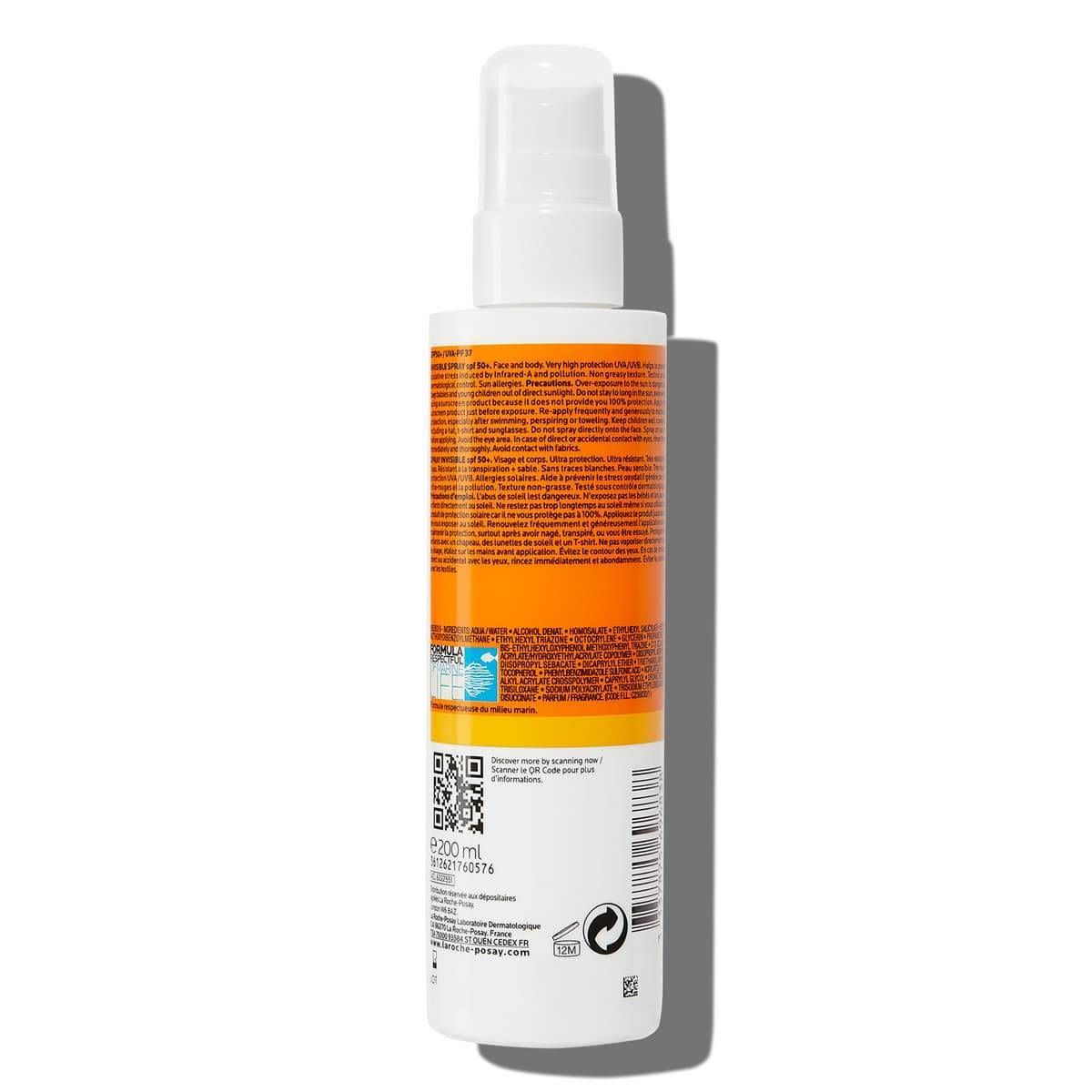 978862314 - La Roche Posay Anthelios Spray Invisibile Spf50+ 200ml - 7896555_3.jpg