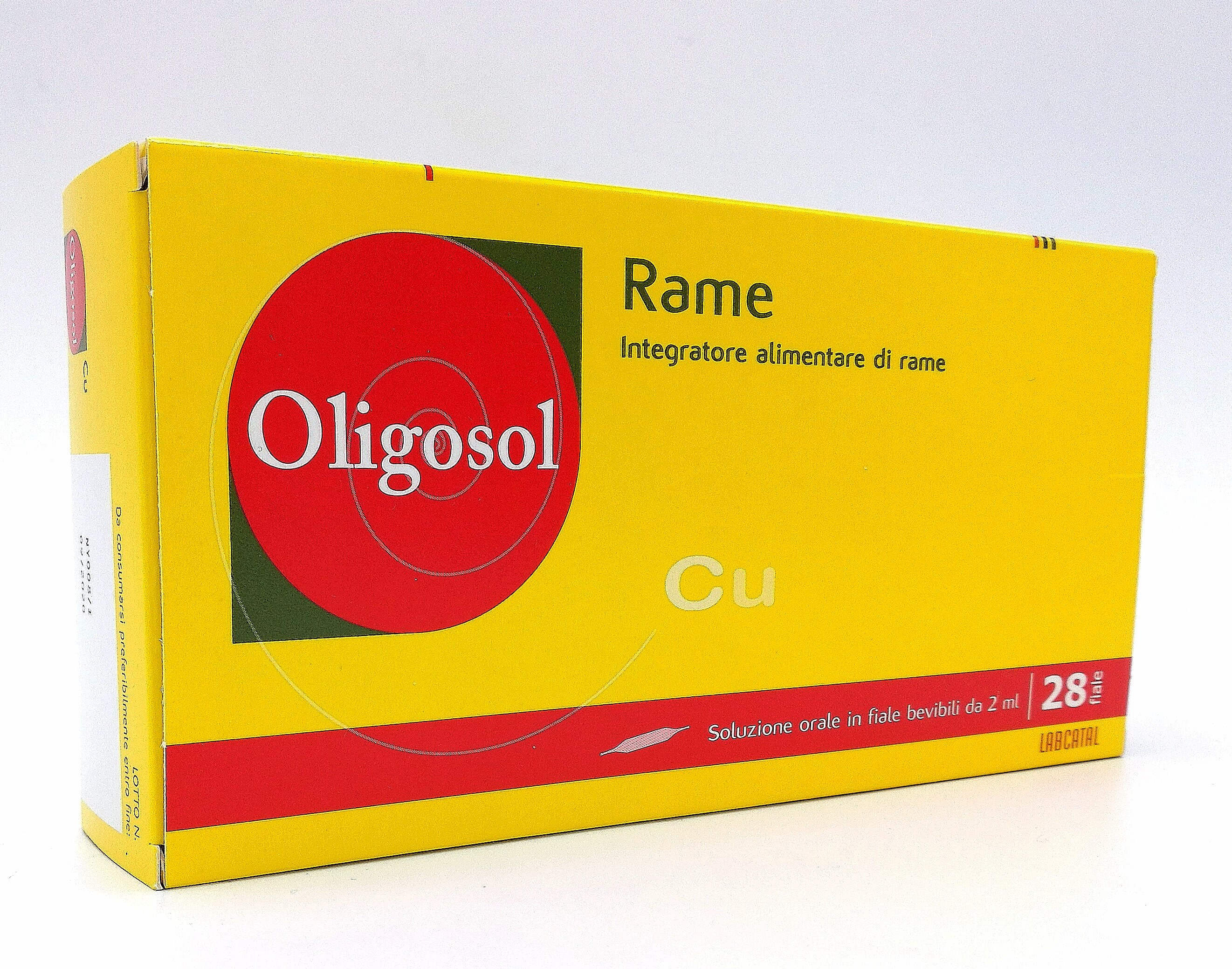 Labcatal Oligoelementi Rame 28 Fiale 2ml