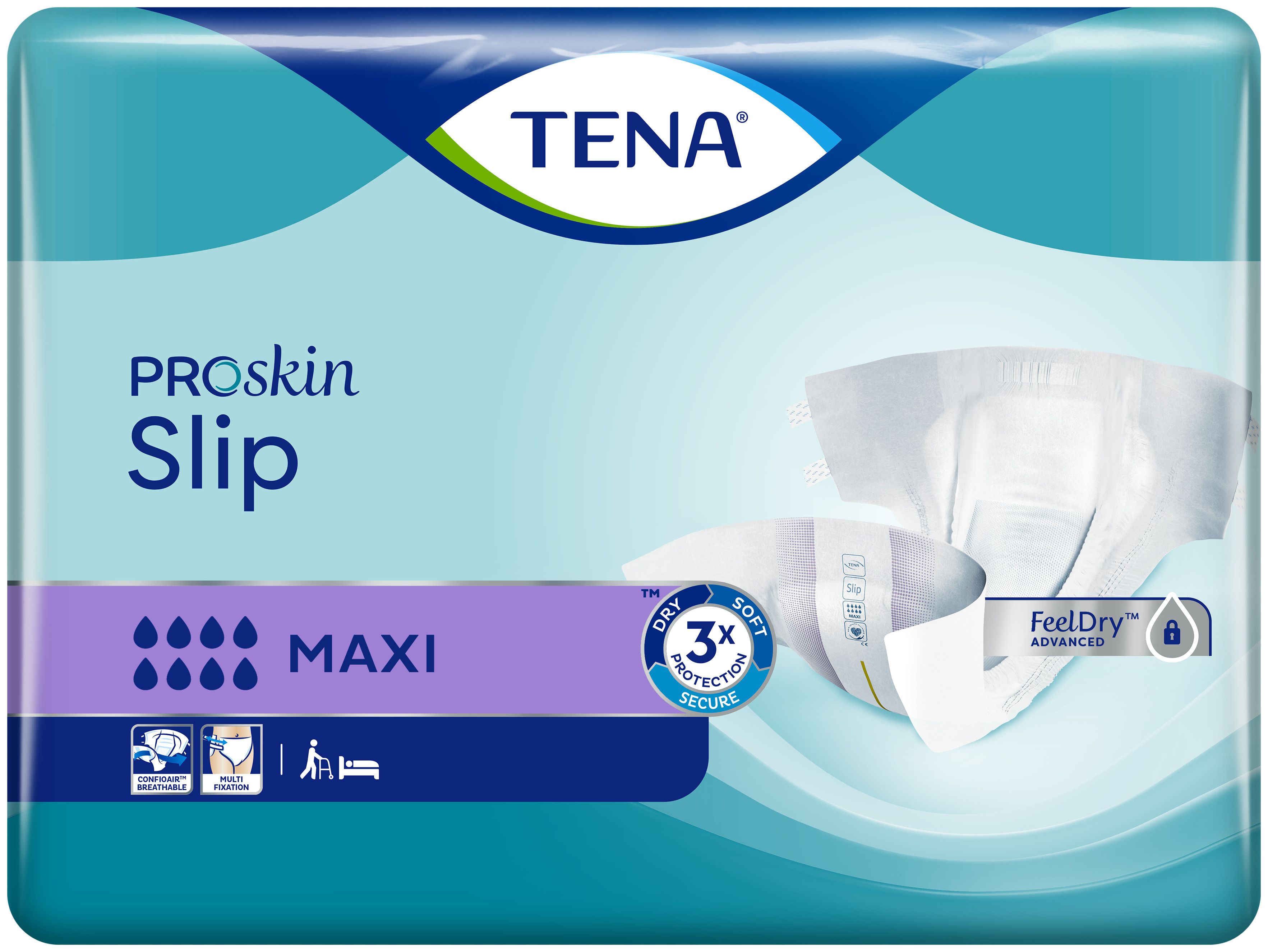 Tena Proskin Slip Maxi Taglia M 10 Pezzi