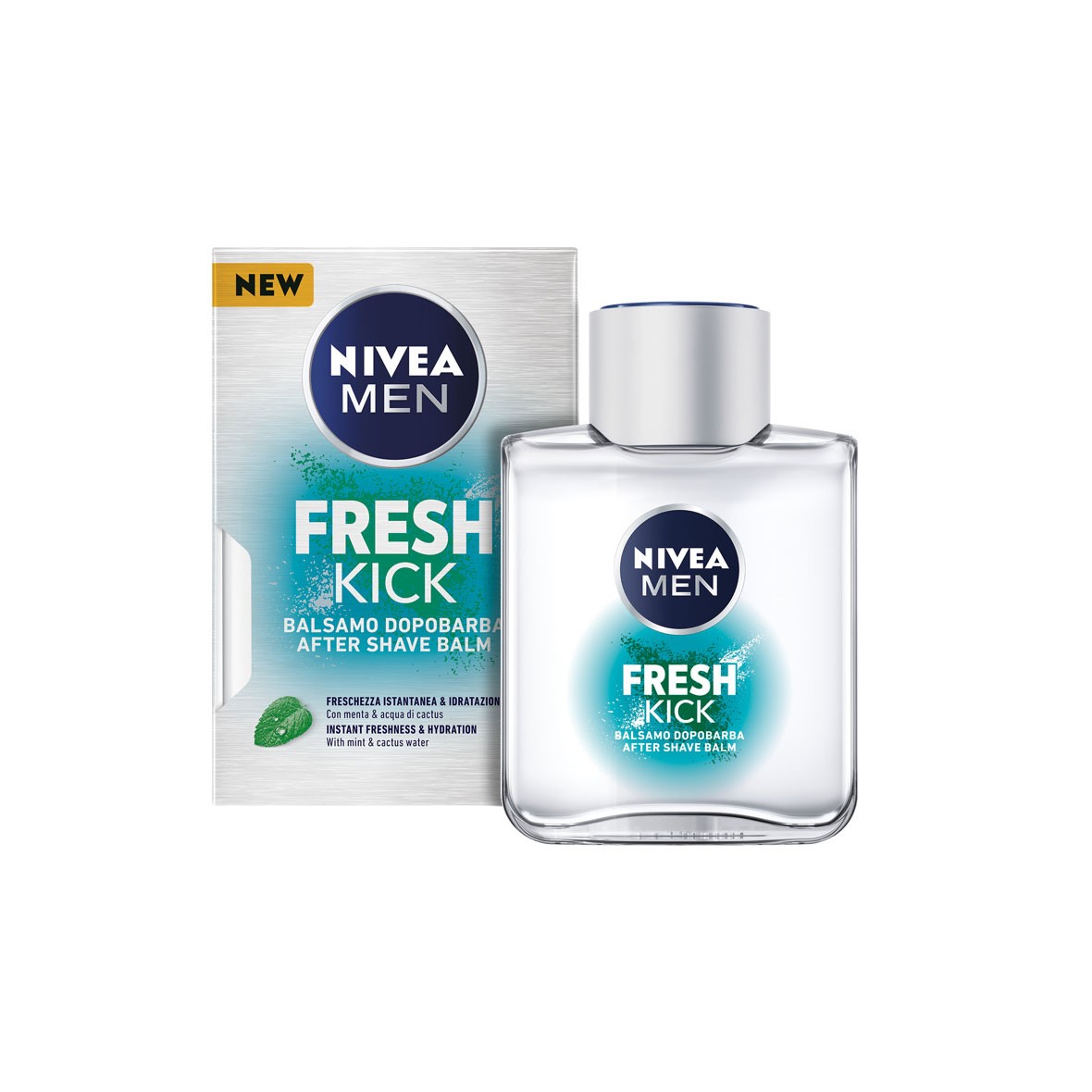 Nivea Men Fresh Kick Balsamo Dopobarba Rinfrescanre 100ml