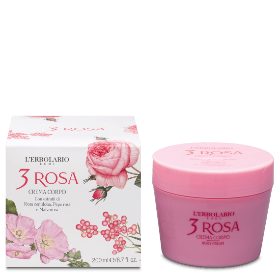 L'erbolario 3 Rosa Crema Corpo 200ml