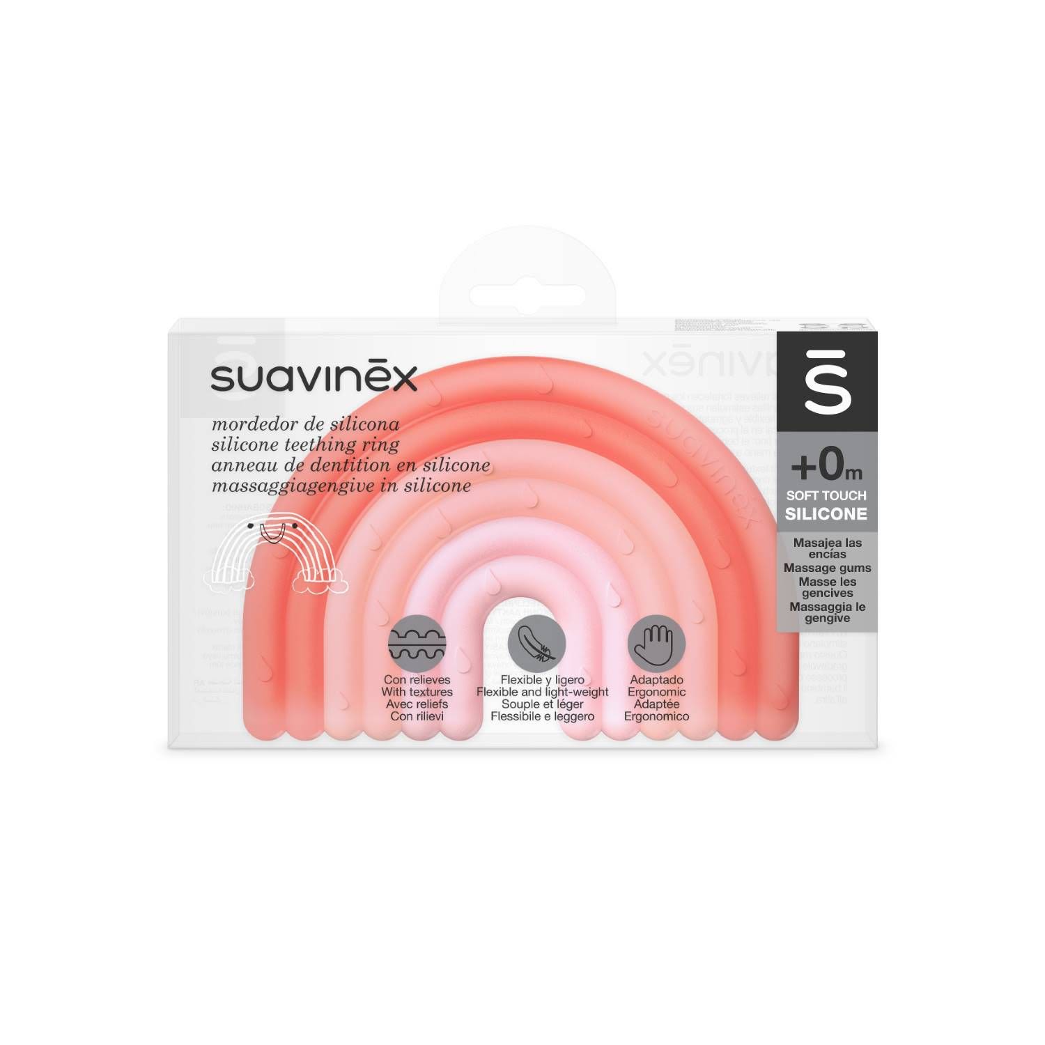 947449512 - SUAVINEX ANELLO DENTIZIONE STEP 1 +0M ARCOBALENO ROSA - 4727053_2.jpg