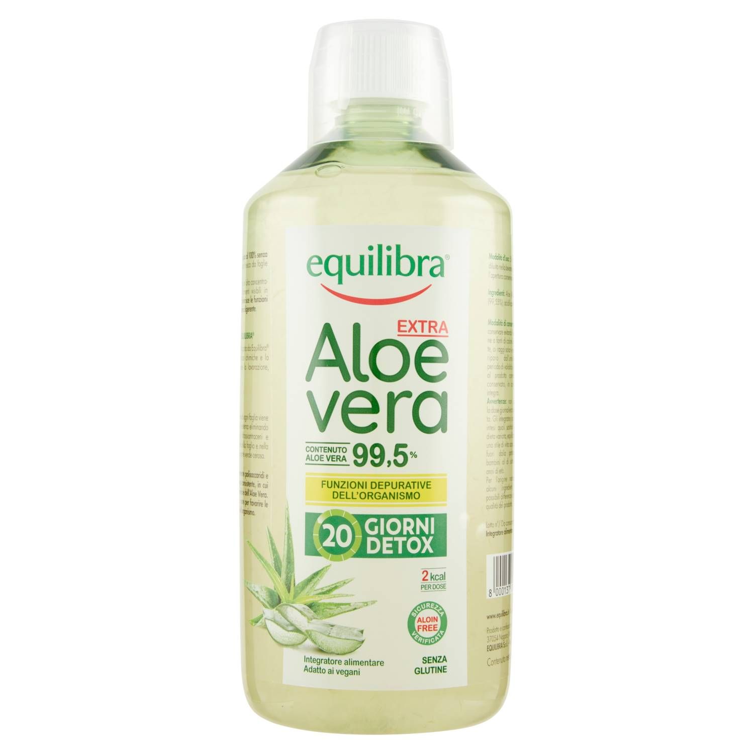 Equilibra Aloe Vera Extra Integratore Depurativo 1 litro