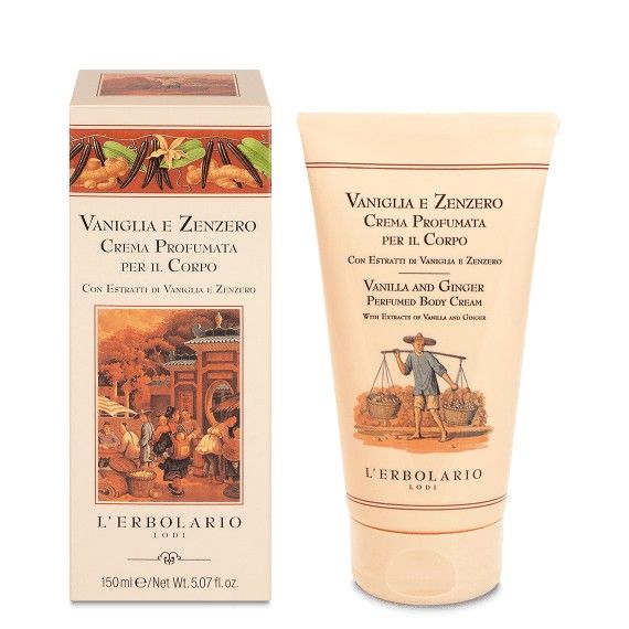 L'erbolario Crema Profumata Vaniglia E Zenzero 150ml