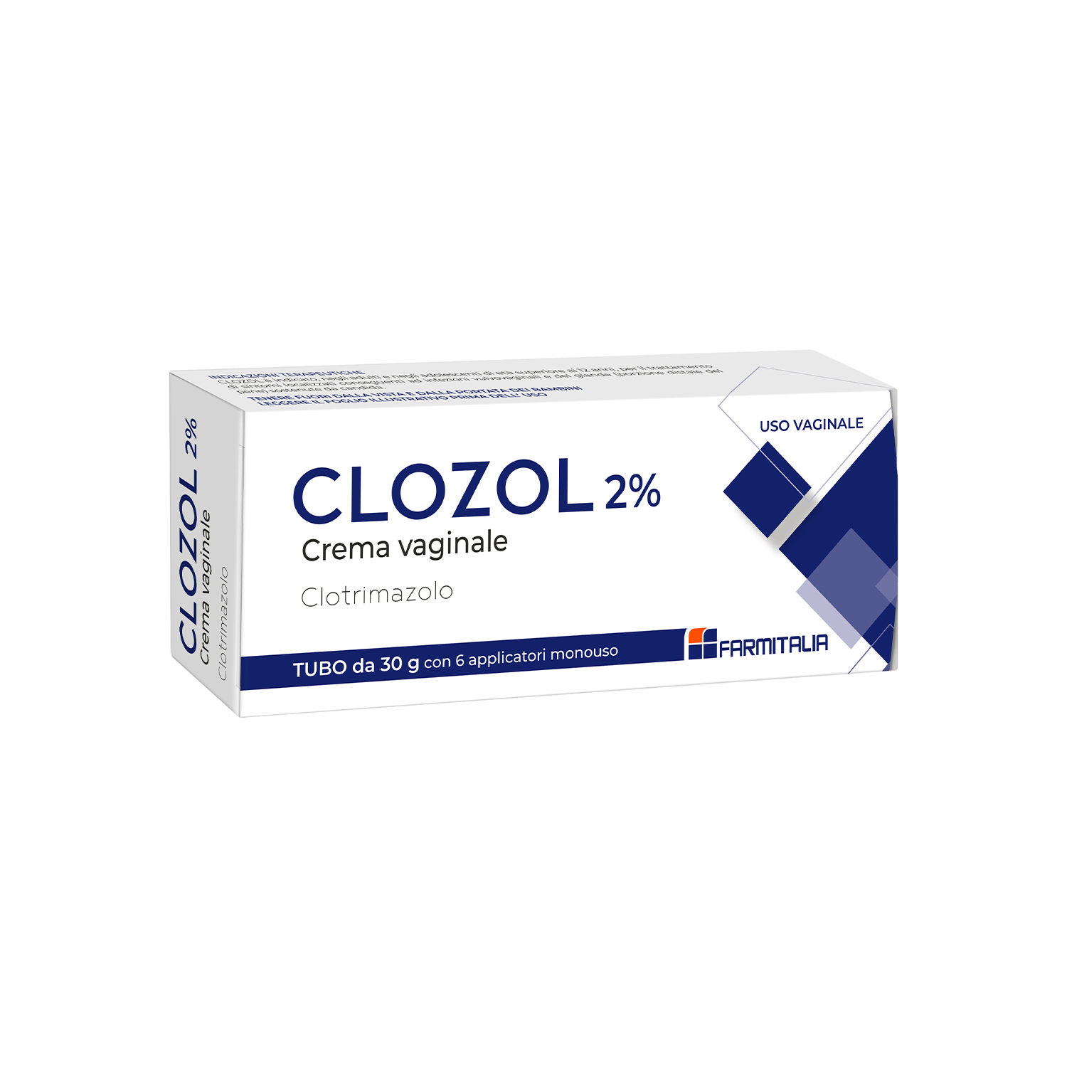 image - 049989015 - Clozol Crema Vaginale 2% è un antimicotico per il trattamento di infezioni vulvovaginali e del glande causate da Candida, indicato per adulti e adolescenti sopra i 12 anni. - 0006986_2.jpg