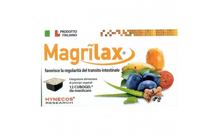 Magrilax per Adulti 12 Cubogel Da Masticare