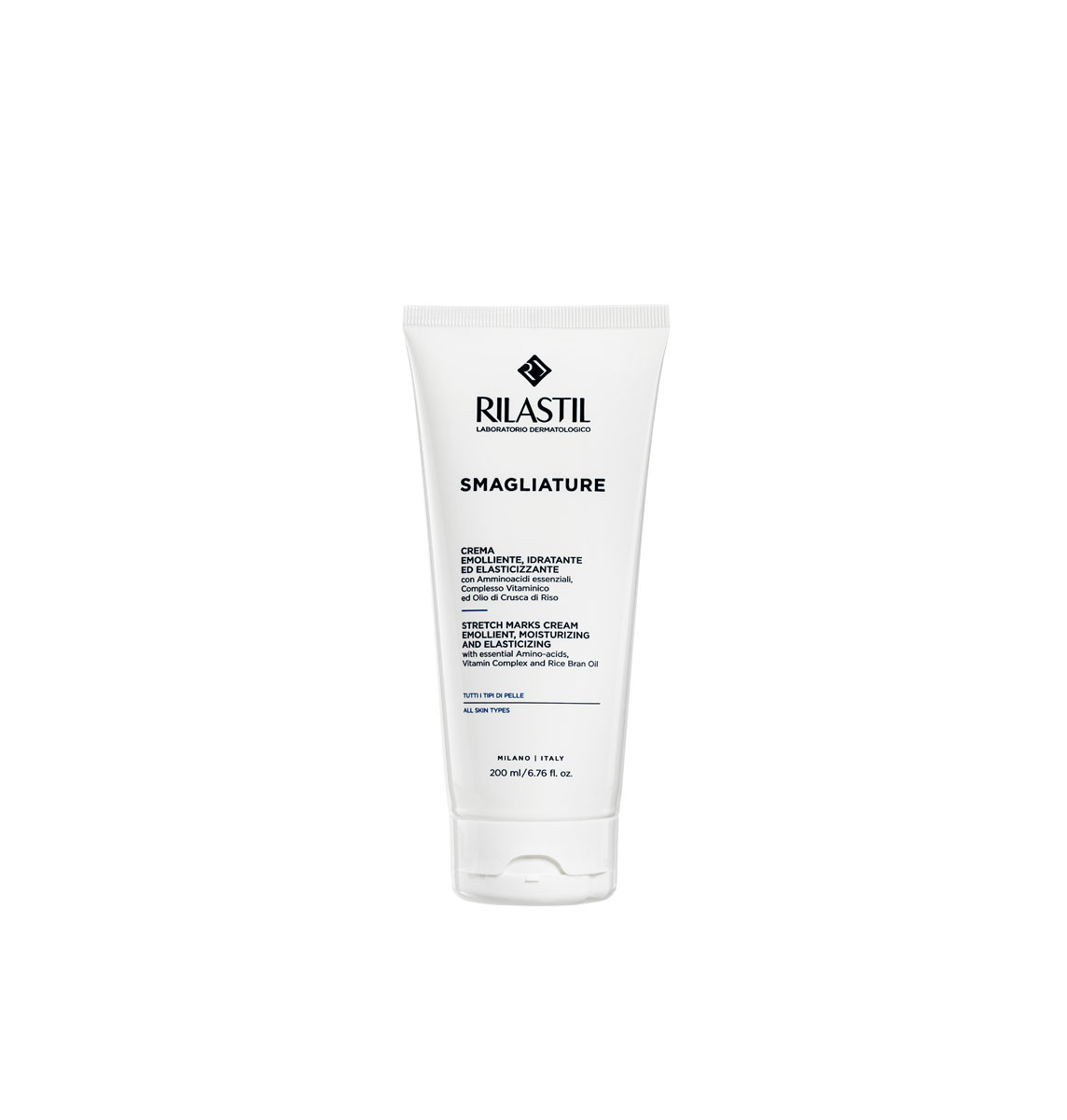 983376359 - RILASTIL SMAGLIATURE CREMA EMOLLIENTE IDRATANTE ED ELASTICIZZANTE 200 ML - 4709081_4.jpg