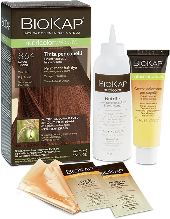 Biokap Nutricolor Delicato Tinta Capelli 8.64 Rosso Tiziano