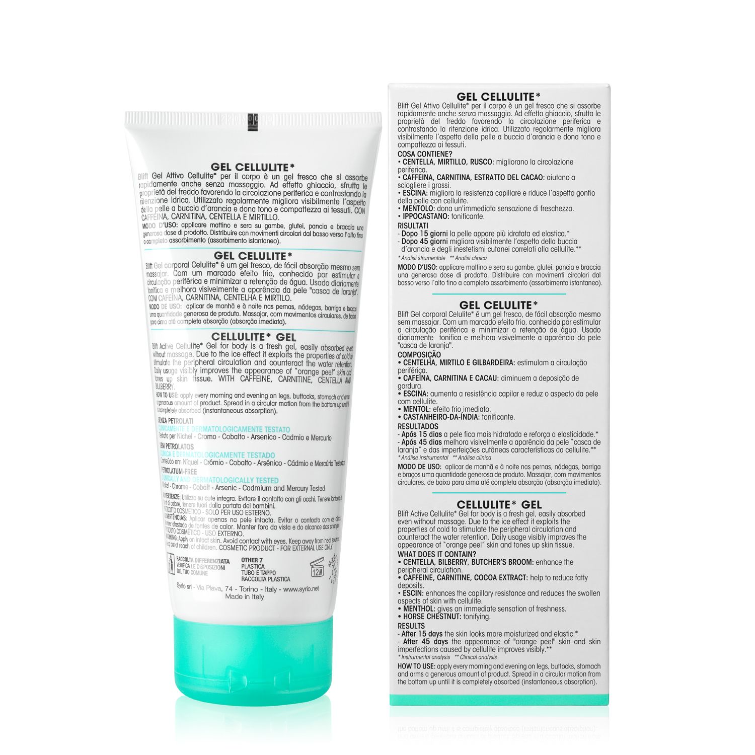 image - 984703393 - Syrio B-lift Gel Attivo Cellulite Effetto Ghiaccio 200ml - 4741098_3.jpg