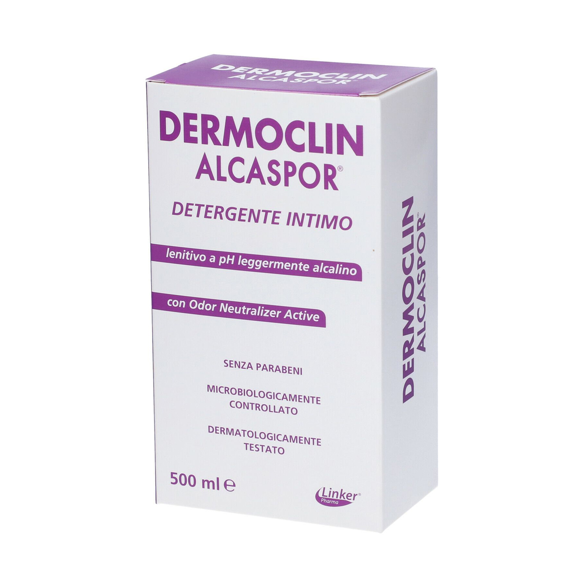 Dermoclin Alcaspor Detersione intima Lenitivo 500ml