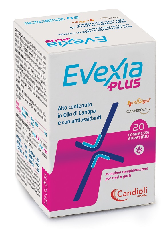 Evexia Plus Mangime Complementare Cani E Gatti 20 Compresse