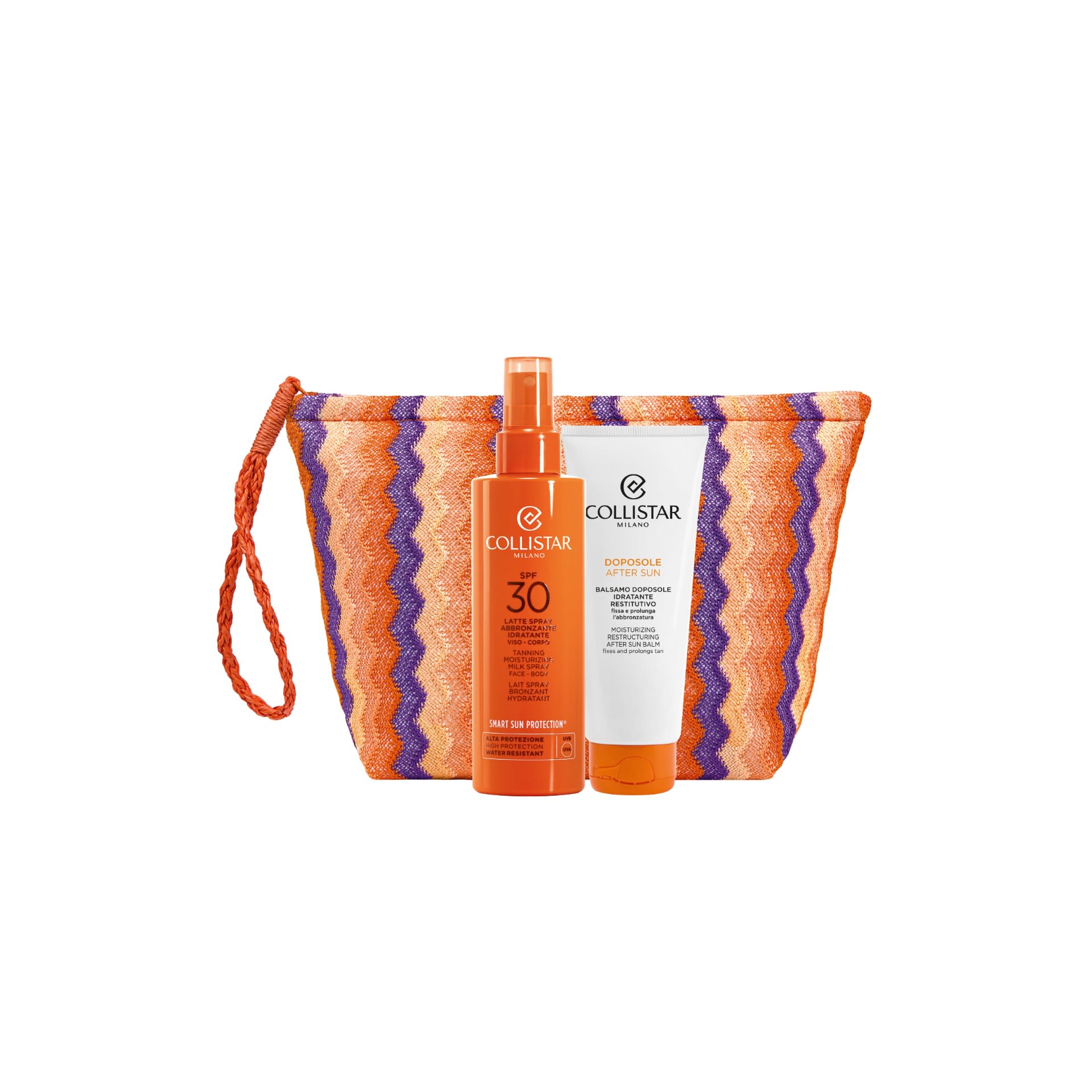 image - 952042760 - Set solare completo che combina un latte spray SPF30 che protegge dai raggi UV e favorisce un’abbronzatura uniforme e luminosa con un balsamo doposole idratante e restitutivo. - 4867691_2.jpg