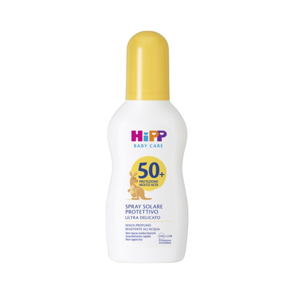 image - 984235921 - Spray solare con SPF 50+ per proteggere la pelle sensibile di neonati e bambini dai raggi UVA e UVB, resistente all'acqua e senza profumo. - 4759779_1.jpg