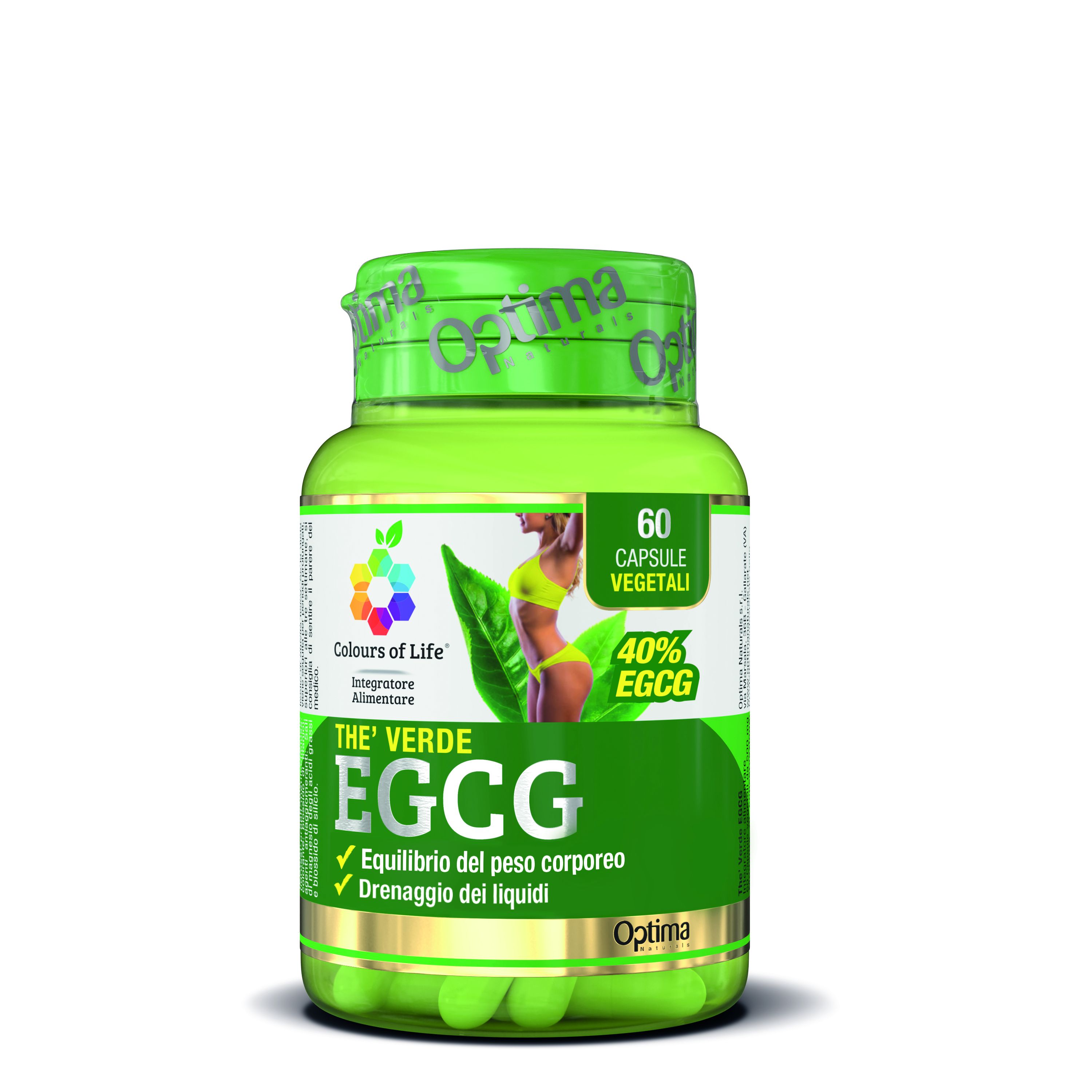 Colours Of Life The Verde Ecgc Integratore Drenante 60 Capsule