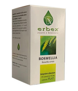 Erbex Boswellia 350mg 100 Capsule