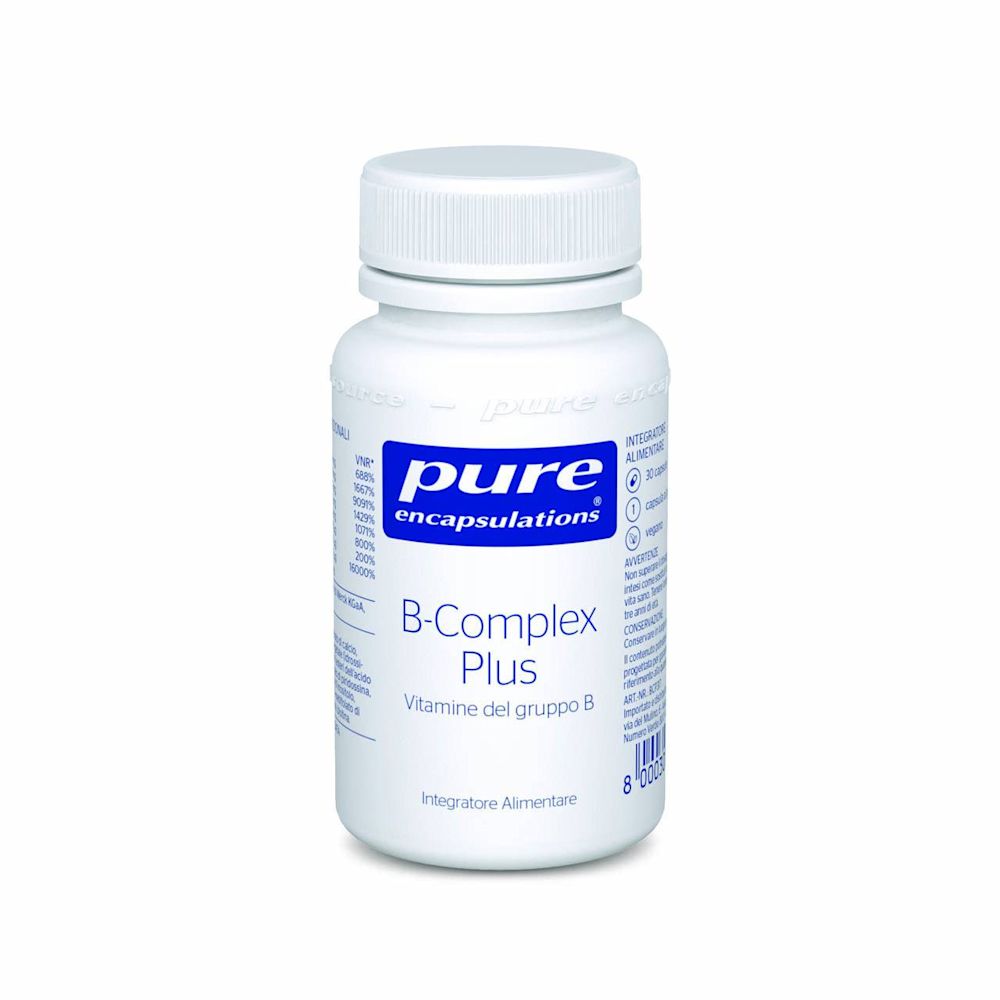 978100333 - Pure Encapsulations B-Complex Plus Integratore vitamina B 30 capsule - 4734383_2.jpg