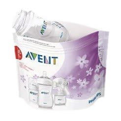 image - 923481802 - Sacchetti riutilizzabili per sterilizzare biberon e accessori in microonde in 90 secondi, eliminando il 99,9% dei germi; confezione da 5 pezzi, ciascuno utilizzabile fino a 20 volte. - 4869453_2.jpg
