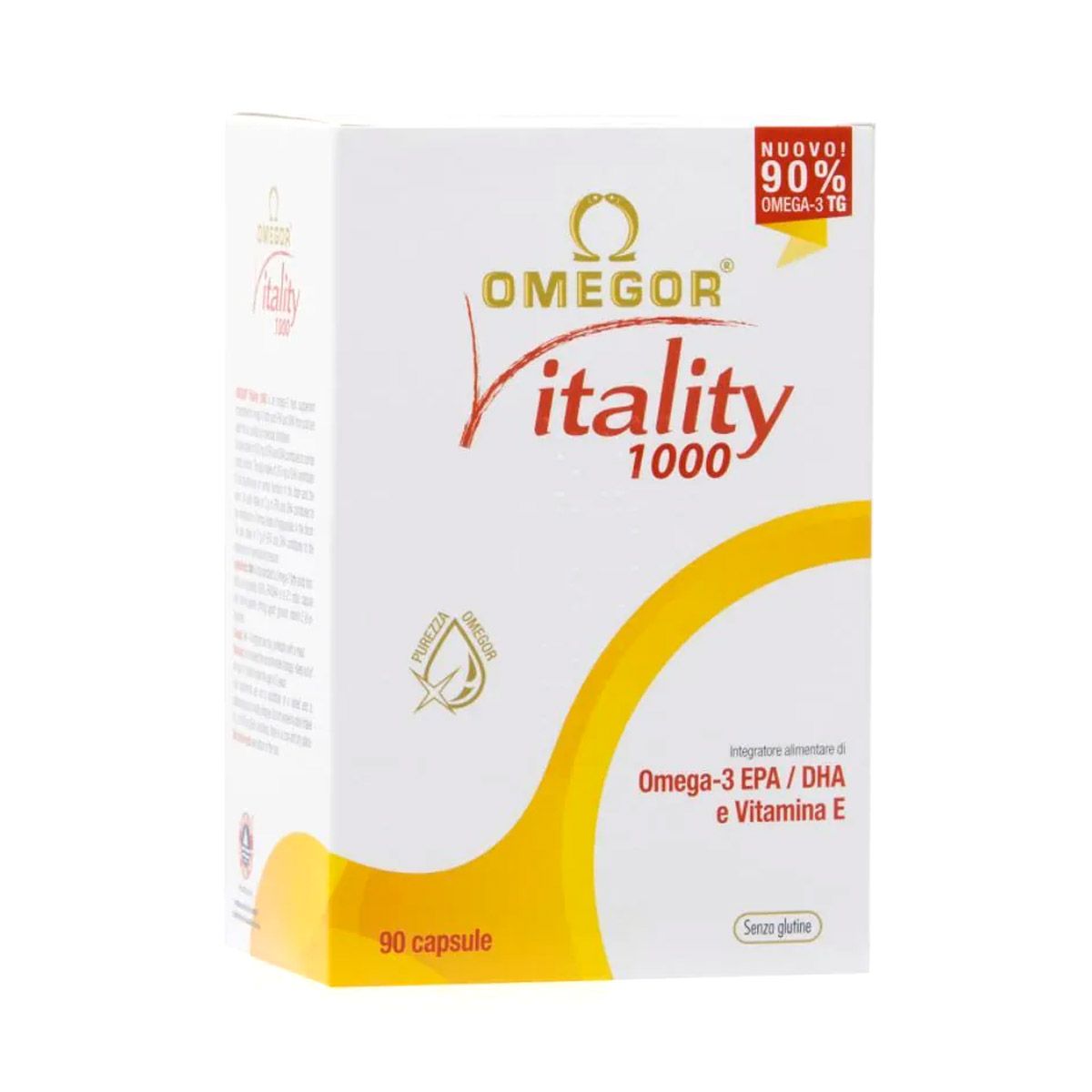 Omegor Vitality 1000 Integratore 90 Capsule