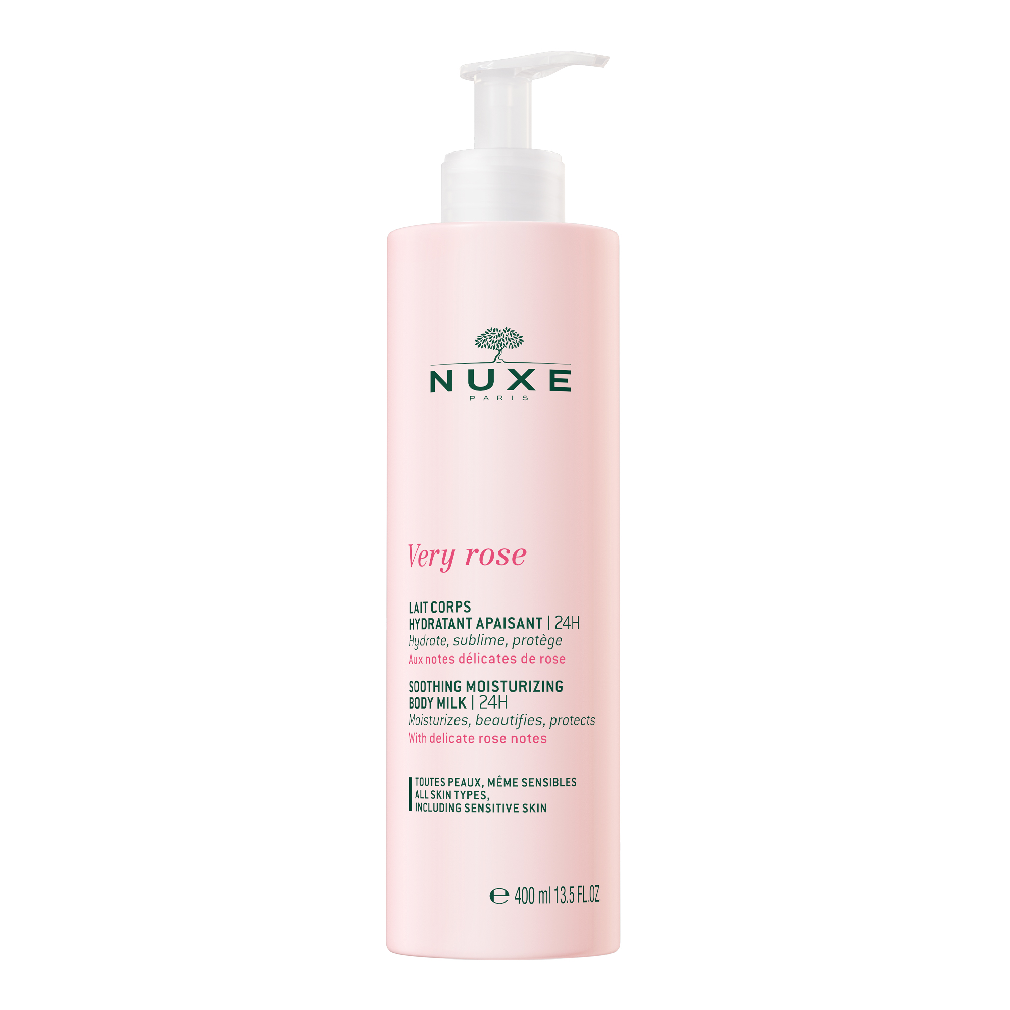 Nuxe Very Rose Latte Corpo idratazione Lenitivo 400ml