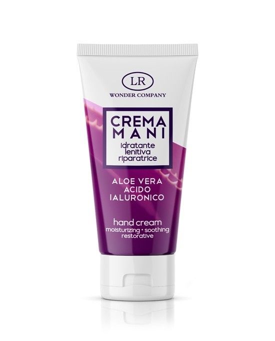 Lr Company Crema idratazione mani Acido Ialuronico E Aloe Vera 75ml