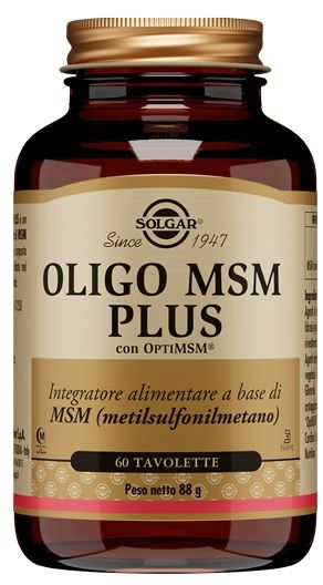 Solgar Oligo Msm Plus Integratore Polivalente 60 Tavolette