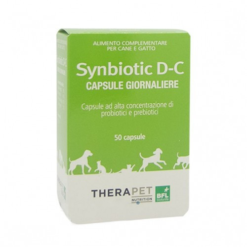 Synbiotic D-c Therapet Integratore Animali 50 Capsule