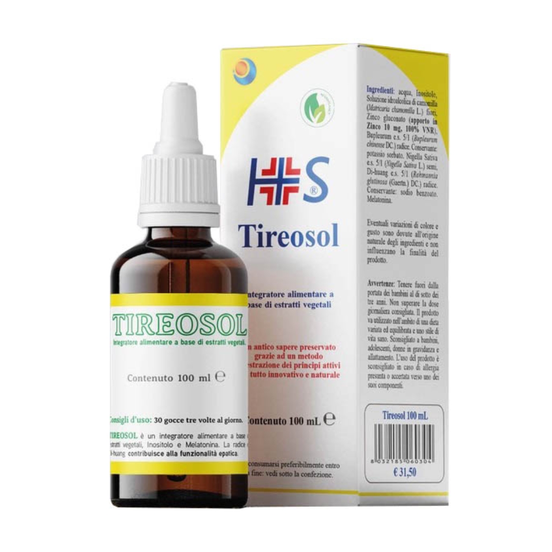 Herboplanet Tireosol Integratore Funzione Epatica 100ml