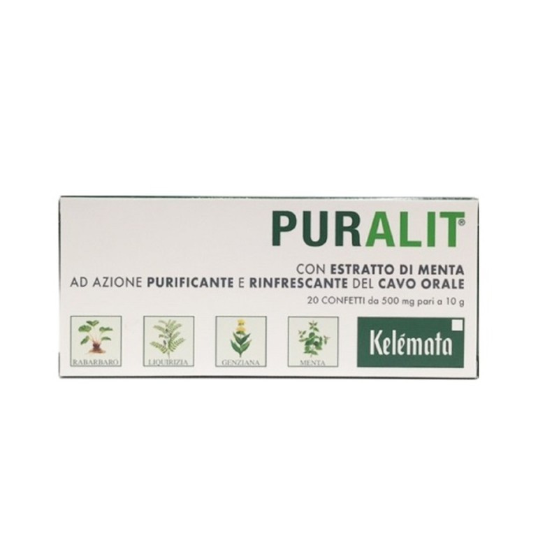 Kelemata Puralit Deodorante Alito 20 Compresse