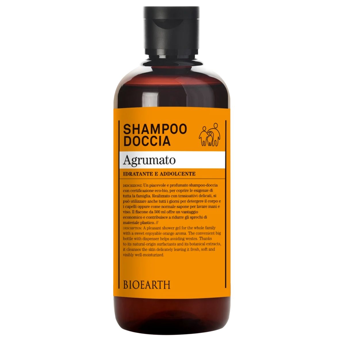 Bioearth Shampoo Doccia Agrumato 500ml