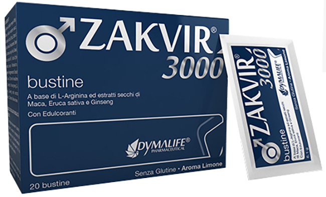Zakvir 3000 Integratore Di Maca E Ginseng 20 Bustine