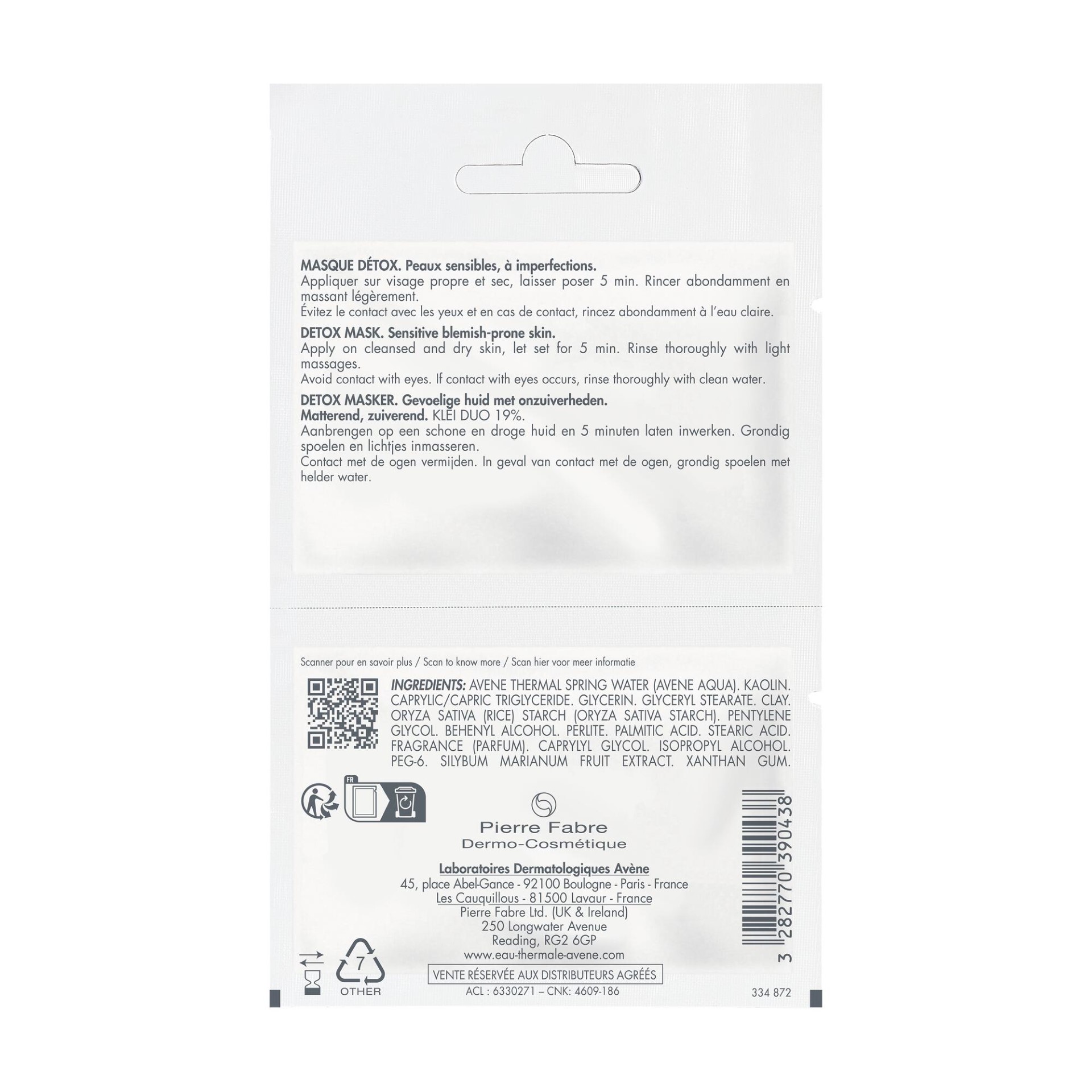 image - 987875592 - AVENE CLEANANCE MASCHERA DETOX 2 PEZZI DA 6 ML - 4759375_2.jpg