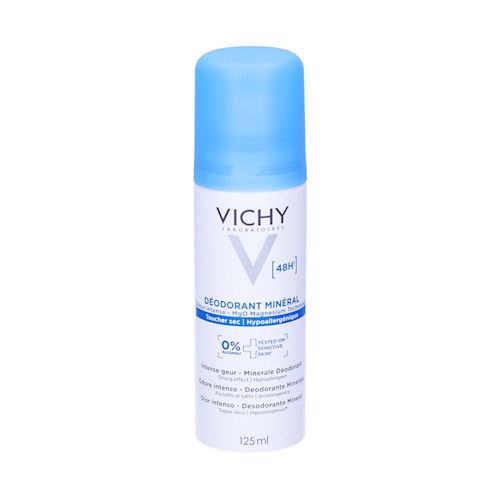 image - 971968134 - Vichy Deodorante Mineral Aerosol Spray 125 ml è formulato per ridurre i rischi di allergia e tollerabile dalle pelli sensibili, con ingredienti come calcio e D-Panthenolo. - 7895188_4.jpg