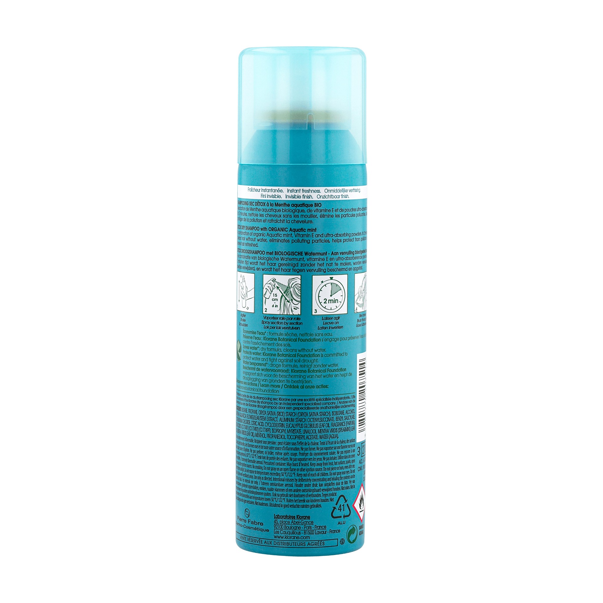 image - 981391004 - KLORANE SHAMPOO SECCO MENTA 150 ML - 4706485_10.jpg