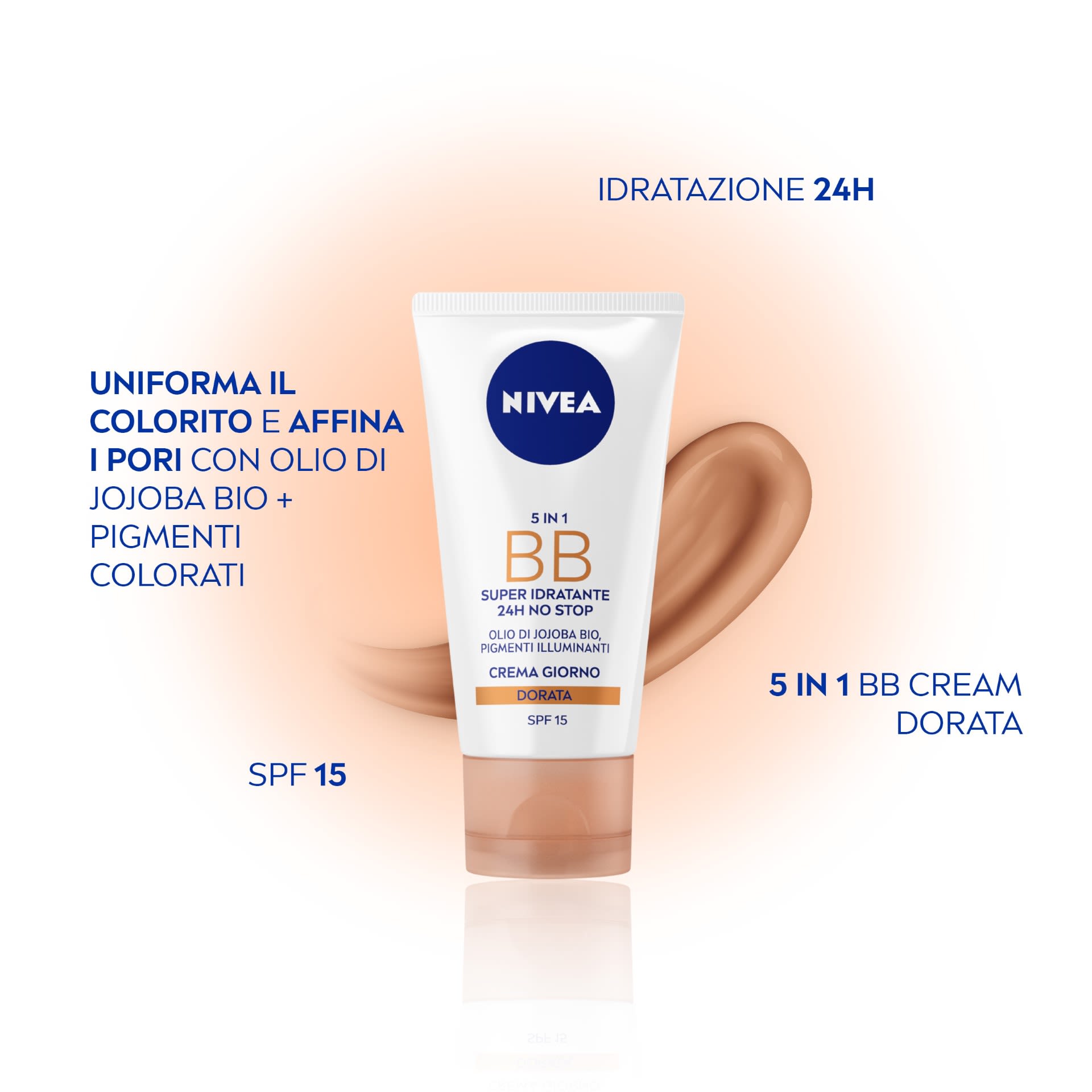 image - 978250660 - NIVEA ESSENTIALS BB IDRATANTE UNIFORMANTE CREMA GIORNO SPF15 DORATA 50 ML - 4755328_4.jpg