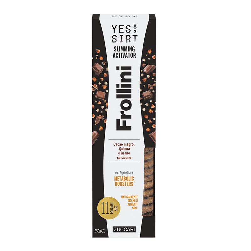 Yes Sirt Frollini Gusto Cacao Magro Quinoa Grano Saraceno 250g