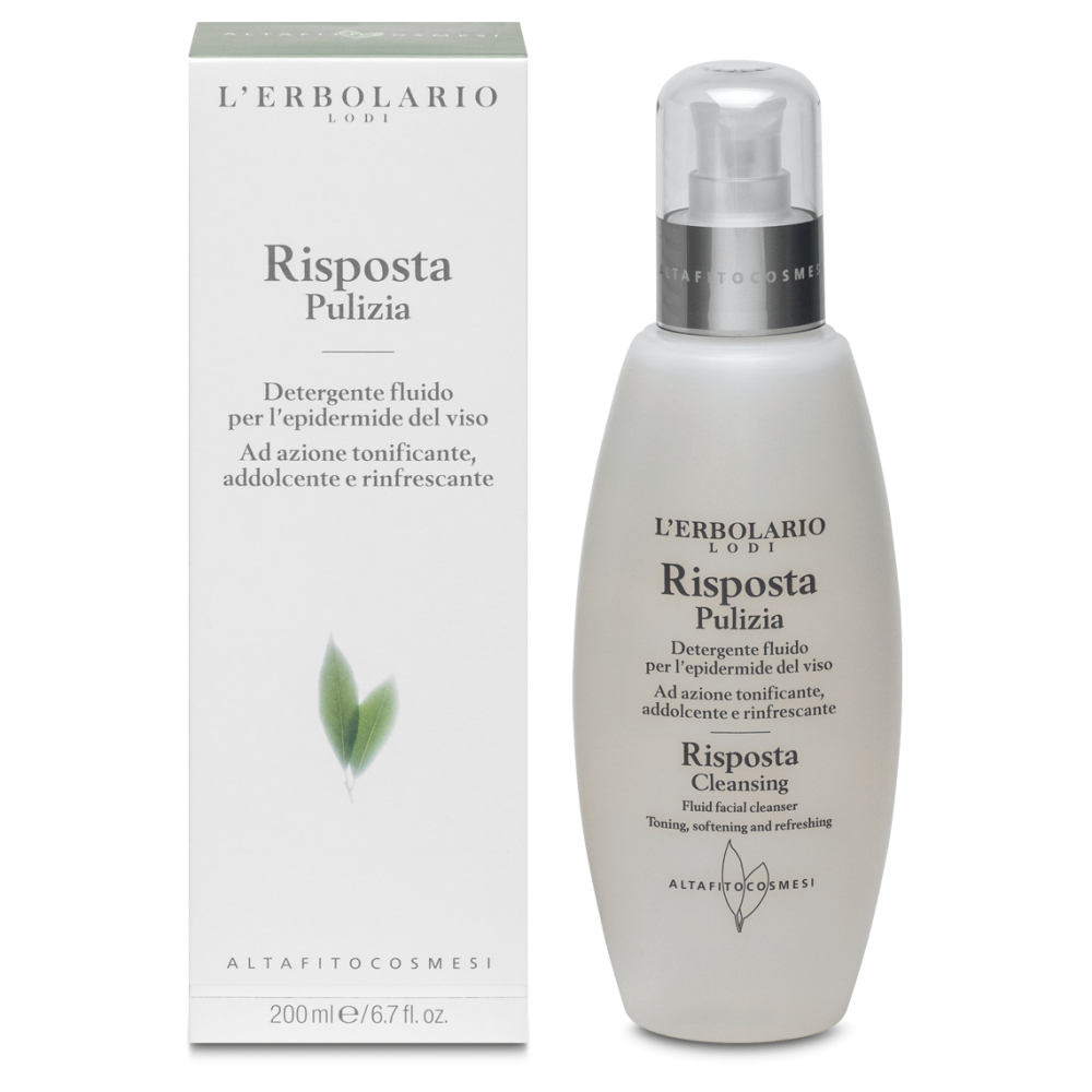 L'erbolario Risposta Pulizia Altafitocosmesi Detersione viso 200ml