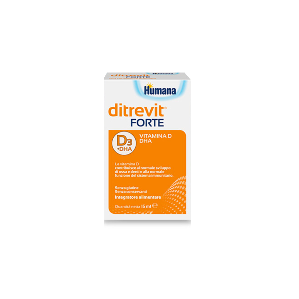 Ditrevit Forte Integratore Vitamina D Dha Bambini 15ml