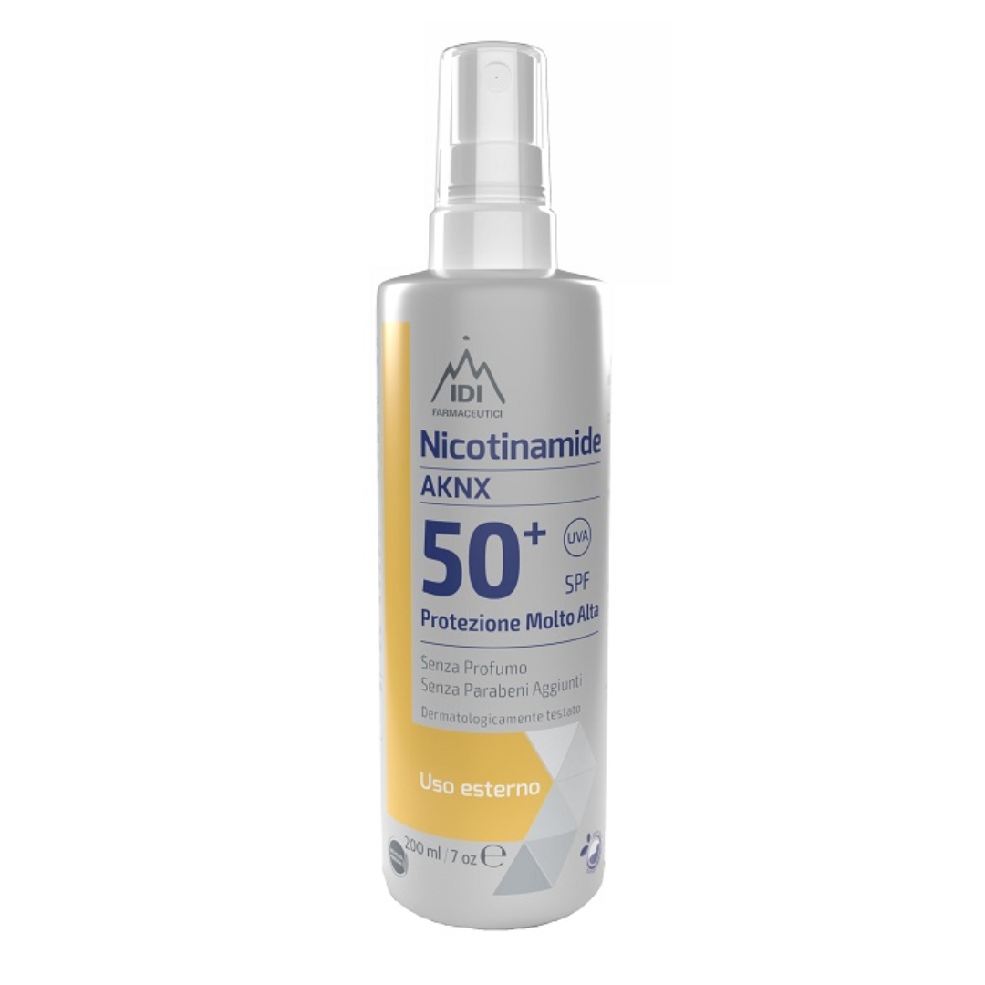 Nicotinamide Aknx Fluido Solare Protettivo Spf50+ 200ml