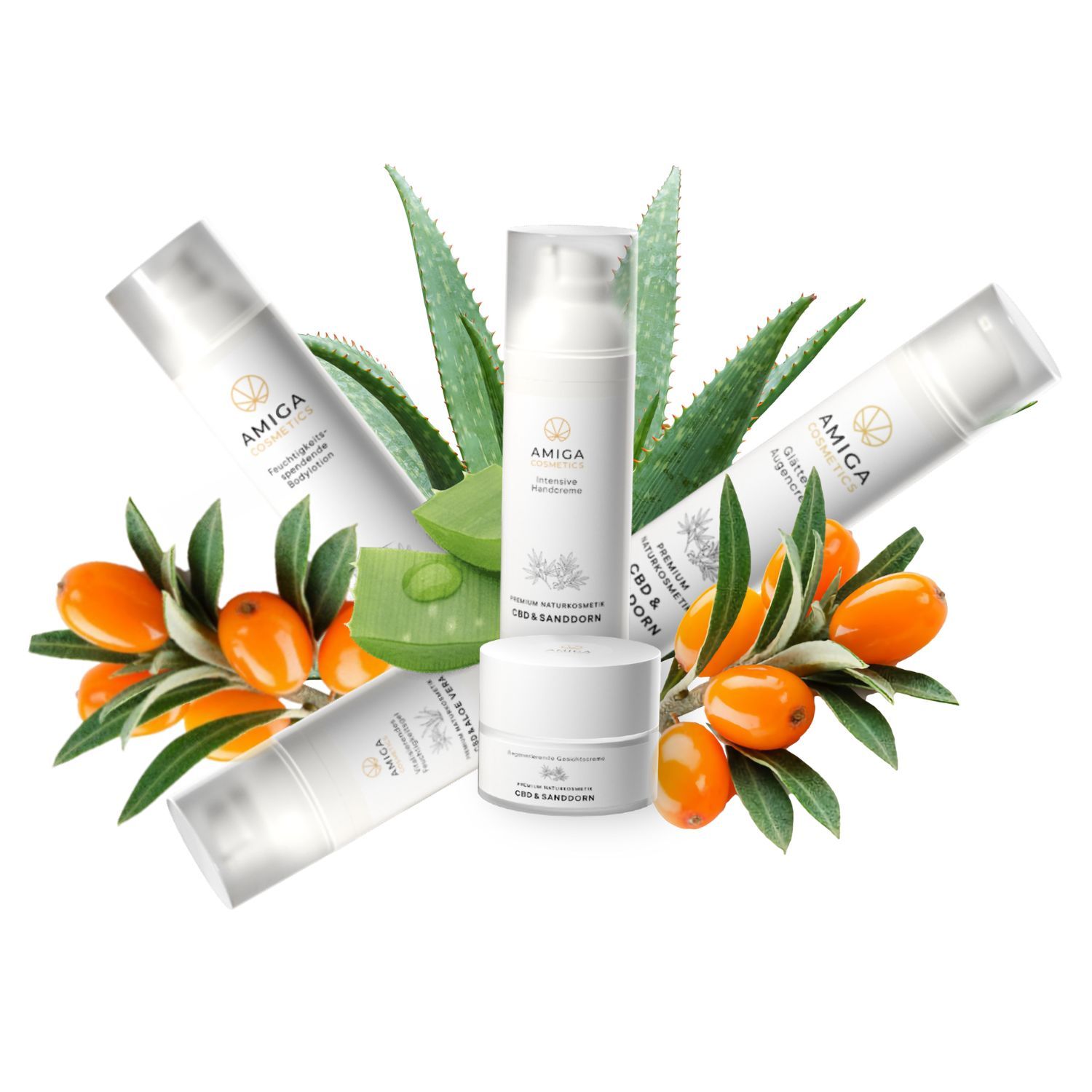 image - 984835850 - Amiga Cosmetics Lozione Idratante Corpo con CBD e Olivello Spinoso 200ml - 4741400_3.jpg